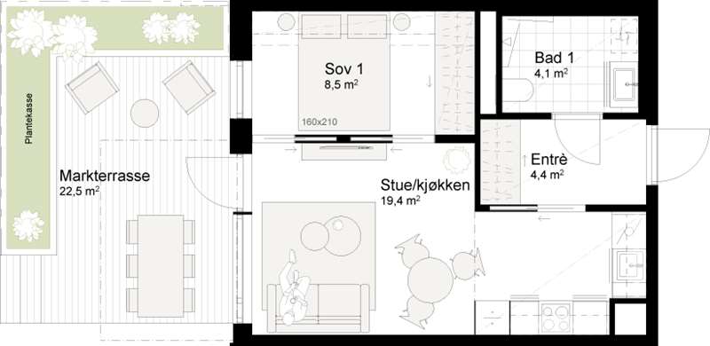 Plantegning 1